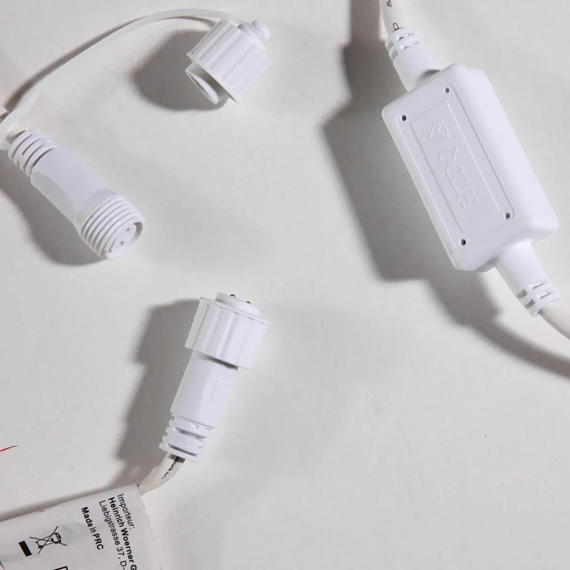 Cable De Conexión IP44 Para Productos LED Sistema IP67, Blanco