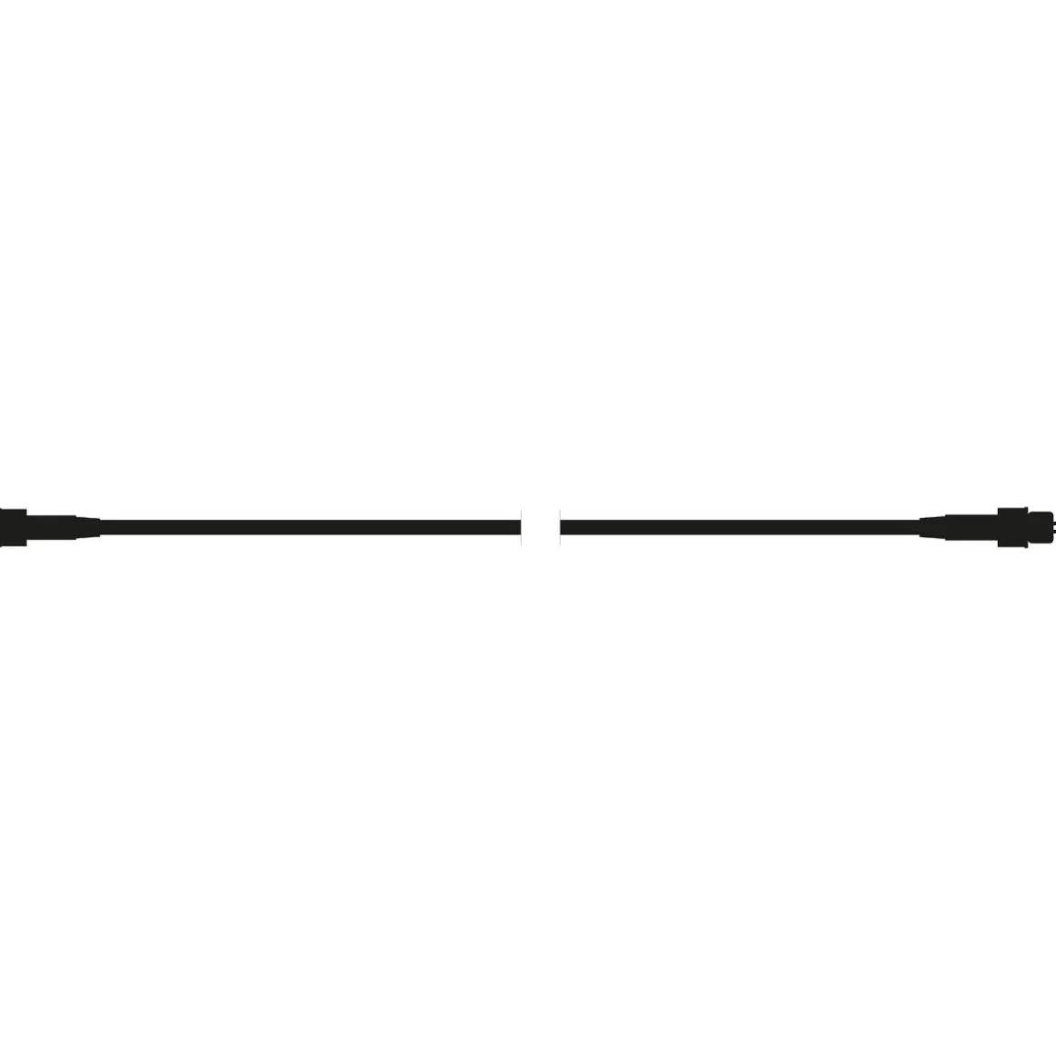 Cable De Extensión De La Cadena De Luces Cable De Conexión De 500 Cm Blanco