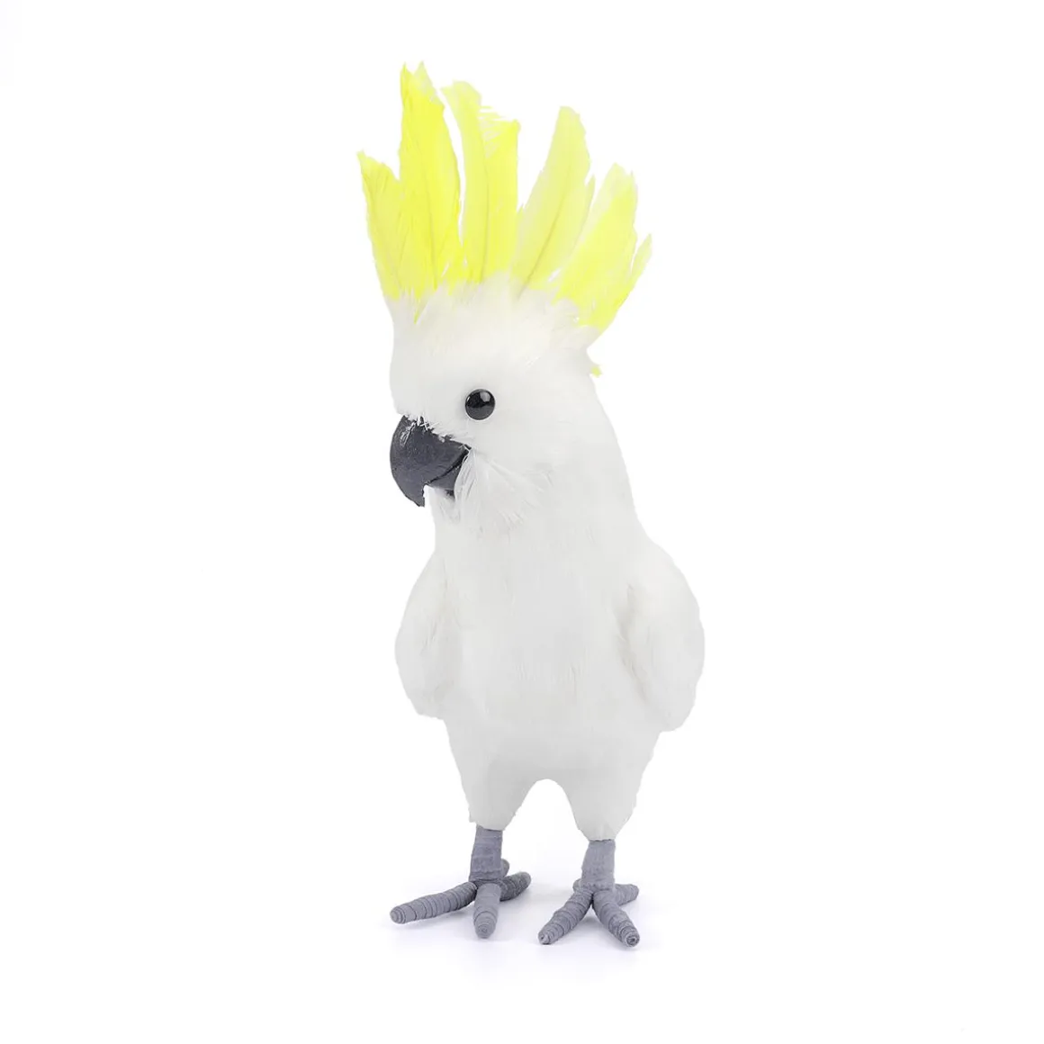 Cacatúa Deco-parrot Blanco-amarillo, 50 Cm