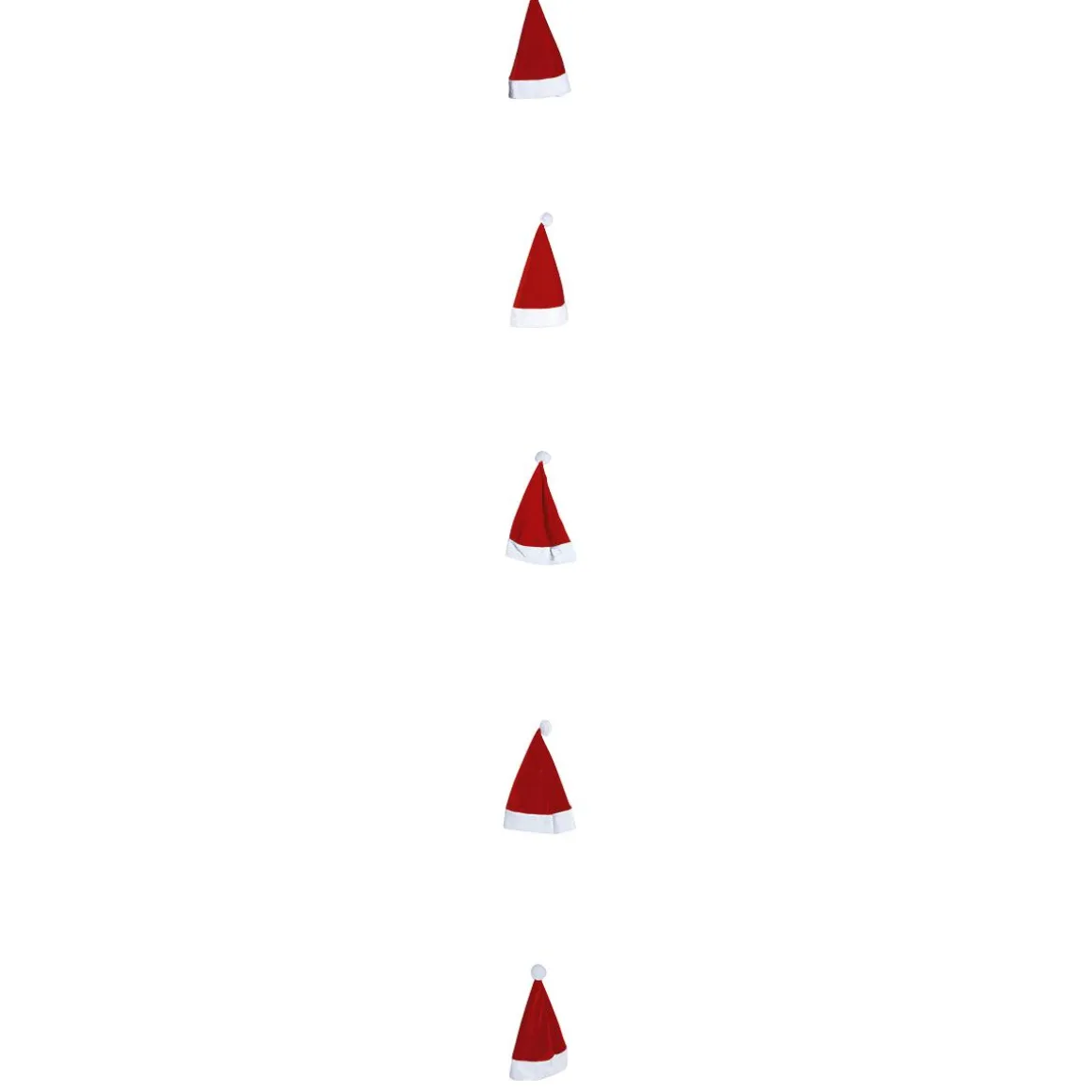 Cadena De Gorras De Papá Noel 250 Cm