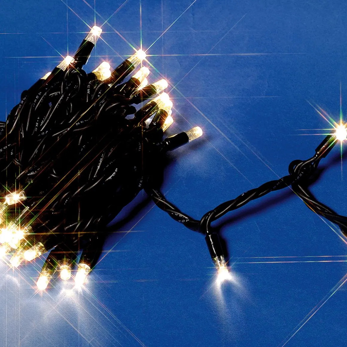 Cadena De Luces LED Con Tramos Acoplables Para Exteriores IP67, 100 LED, 10 M, Sin Cable