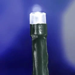 Cadena De Luces LED De Acoplamiento Para Interiores, 24 M Sin Cable De Alimentación, Verde, Blanco Frío