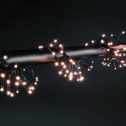 Cadena De Luces LED Intermitentes Con Temporizador Para Exteriores, 6 M
