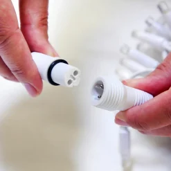 Cadena De Luces LED Parpadeante Con Tramos Acoplables Para Exteriores, 100 LED Cálido, 10 M