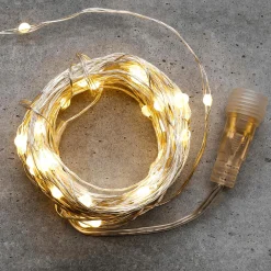 Cadena De Luces LED XL Con Alambre Separable Para Exteriores, 200 LED, Alambre Plata, 20 M
