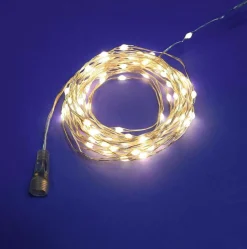 Cadena De Luces LED XL Con Alambre Separable Para Exteriores, 200 LED, Alambre Plata, 20 M
