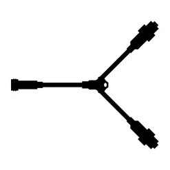 Cadena De Luz De Bajo Voltaje Blanca 10m IP44 Blanco Cálido