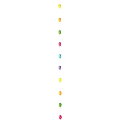 Cadena Decorativa Con Huevos De Pascua Con Puntos 160 Cm