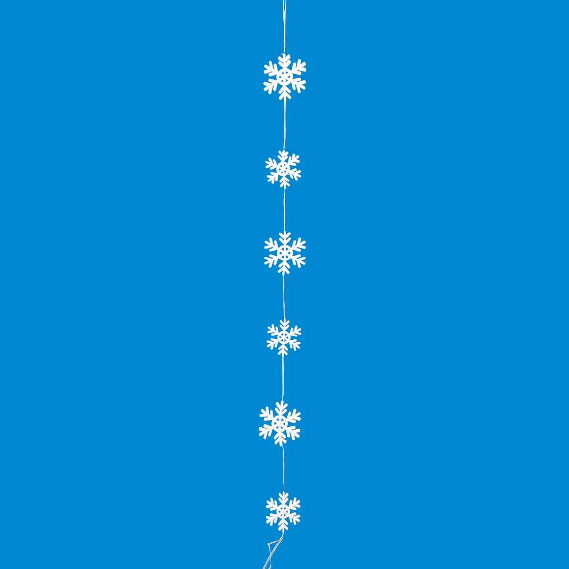 Cadena Decorativa Copos De Nieve 150 Cm