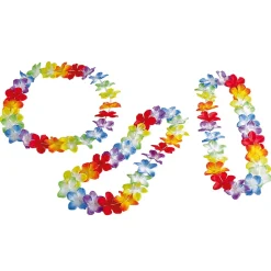 Cadenas De Flores De Hawaii, 3 Piezas