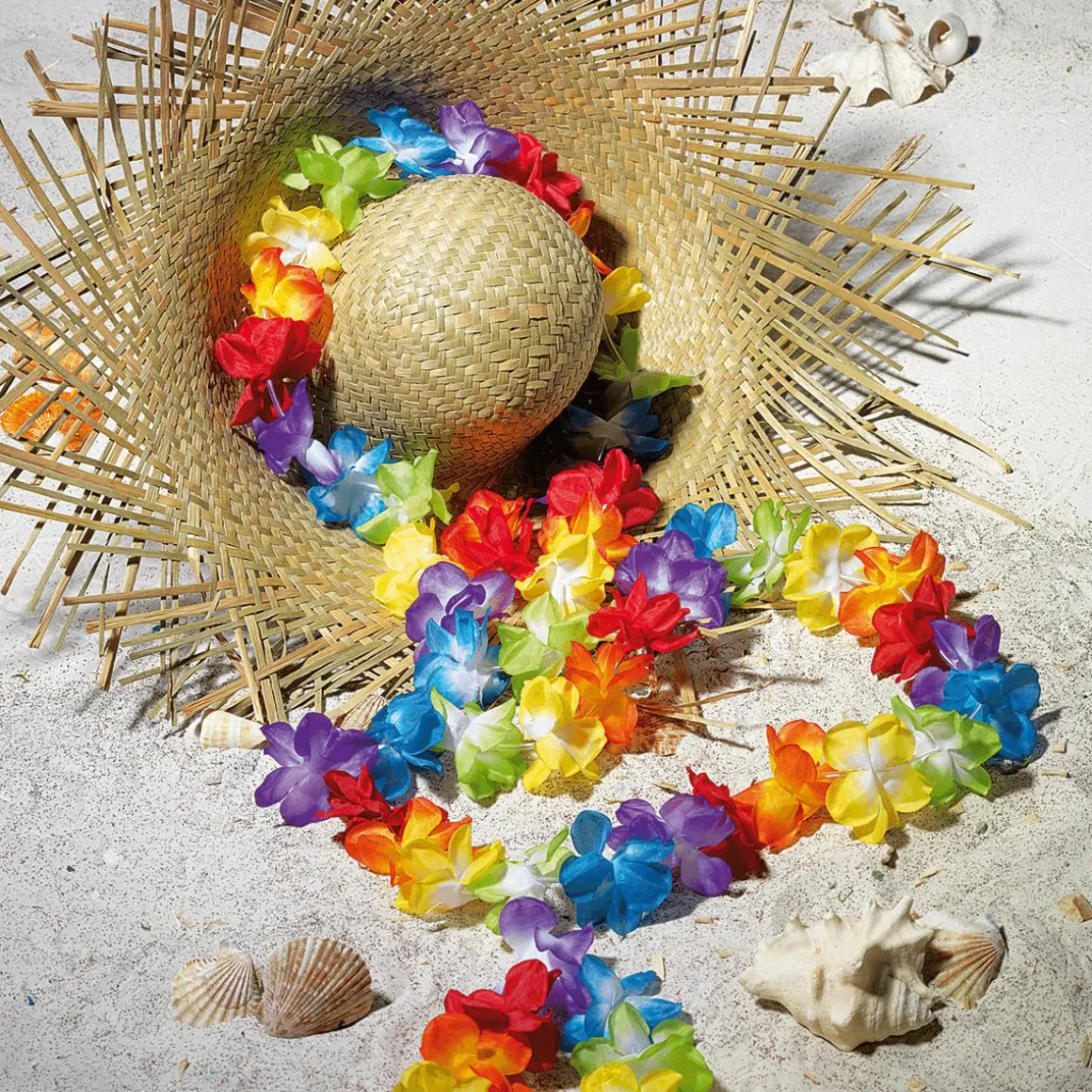 Cadenas De Flores De Hawaii, 3 Piezas