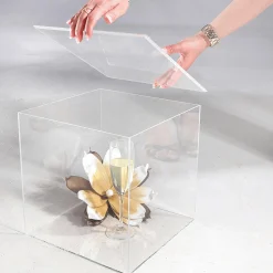 Caja Cúbica Con Tapa 40 X 40 Cm
