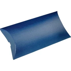 Caja De Almohadas De 24 Cm De Largo, Azul