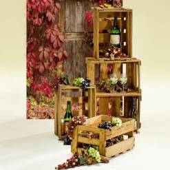 Caja De Vinos Original Longitud 46 Cm