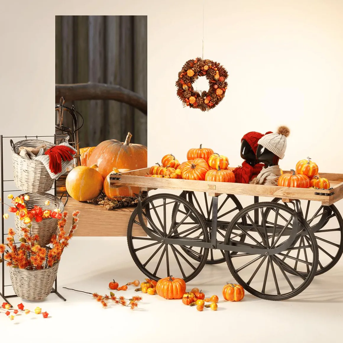 Calabaza Decorativa Ø 15 Cm
