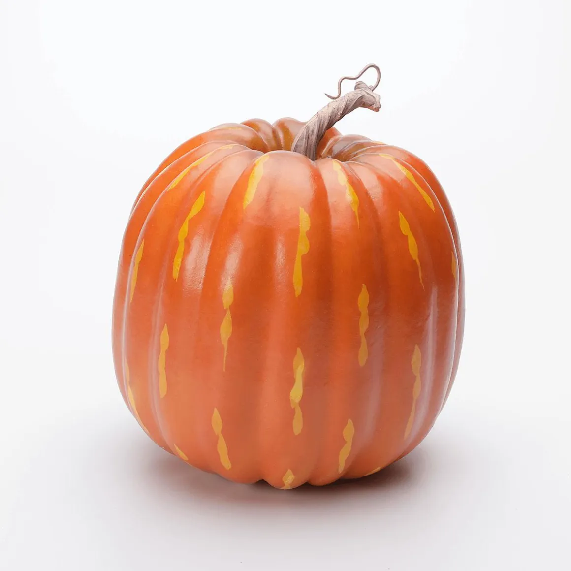 Calabaza Decorativa "oval", Naranja 21 Cm