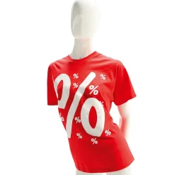 Camiseta "Porcentaje" Tamaño L