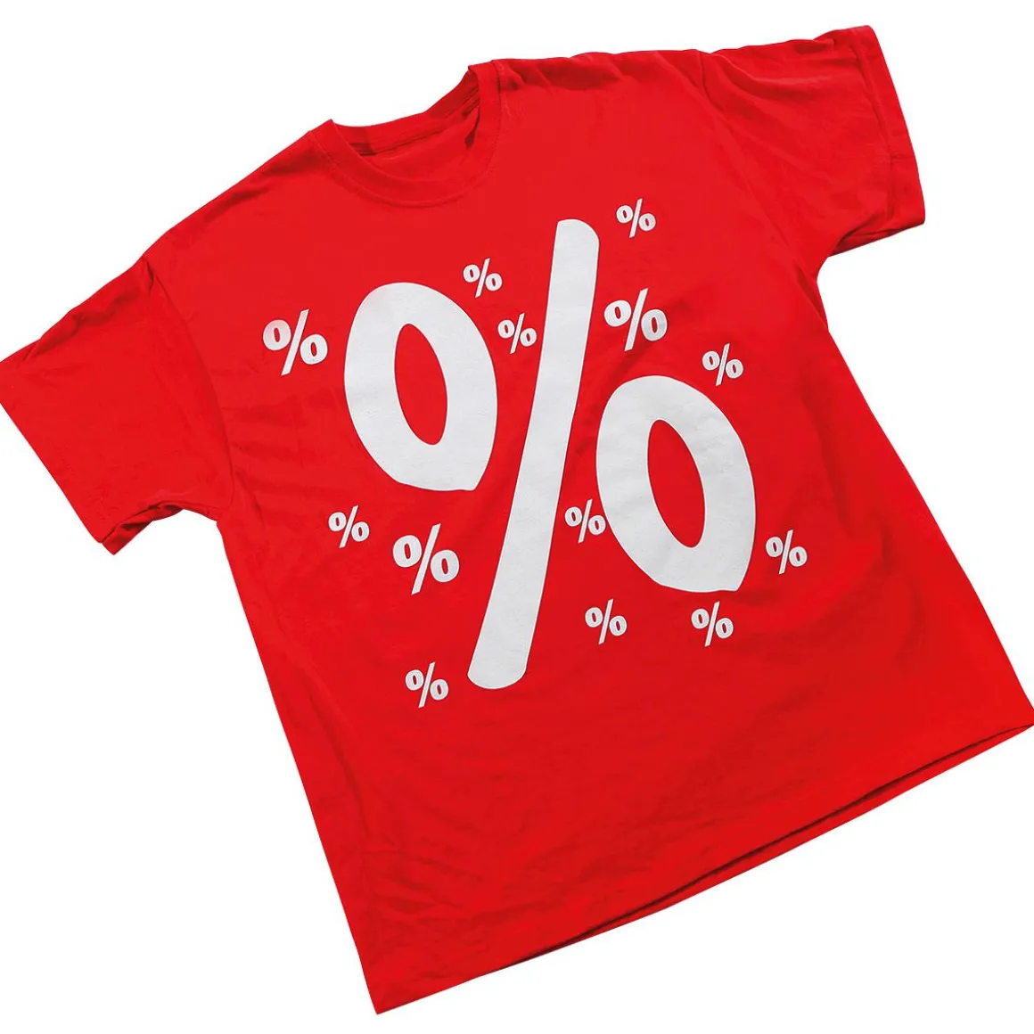 Camiseta "Porcentaje" Tamaño L