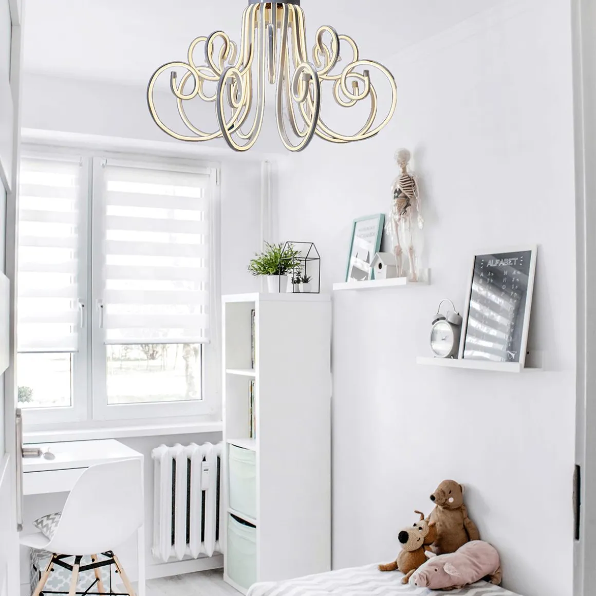 Candelabro De Tubo De Luz De Neón, Longitud 41 Cm