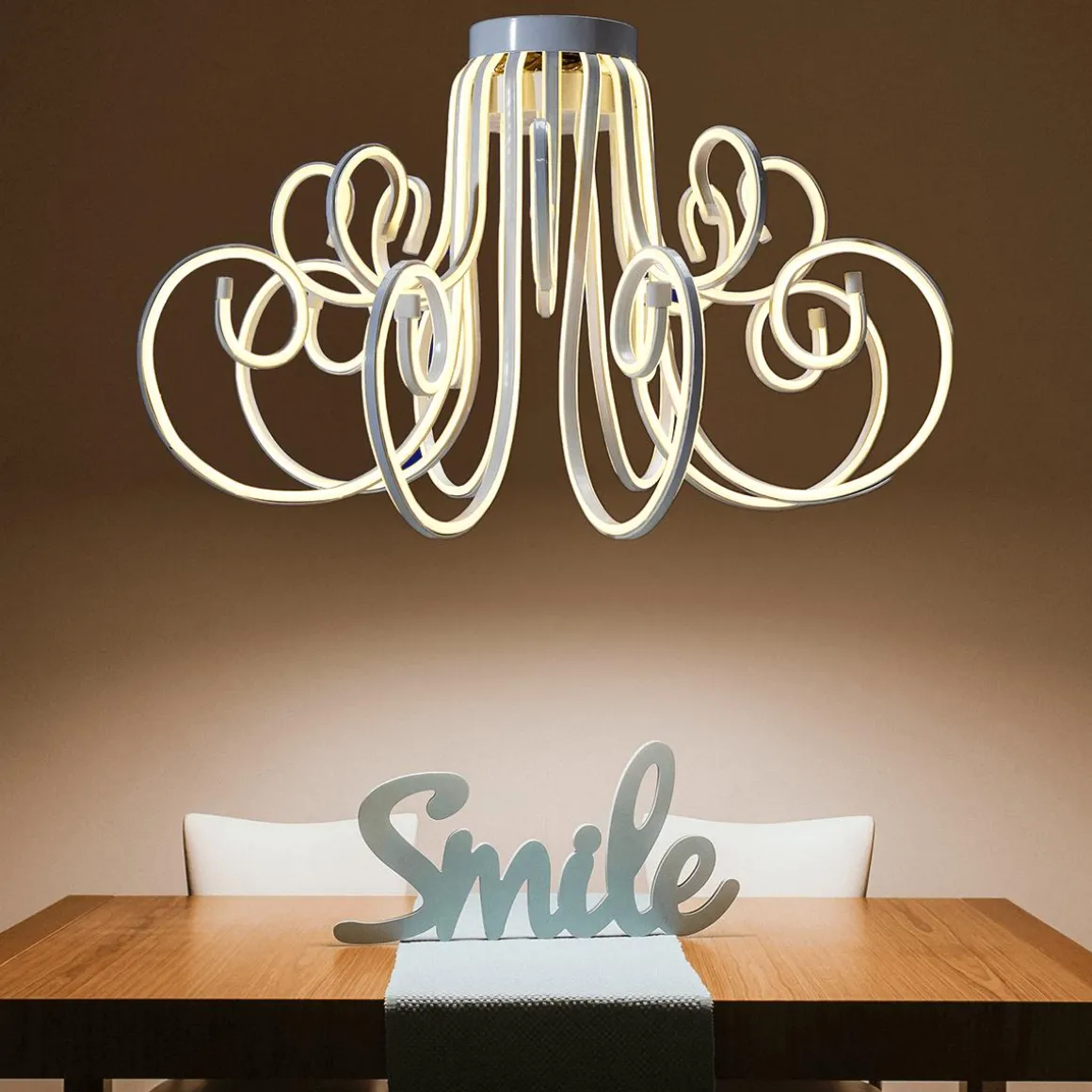 Candelabro De Tubo De Luz De Neón, Longitud 41 Cm