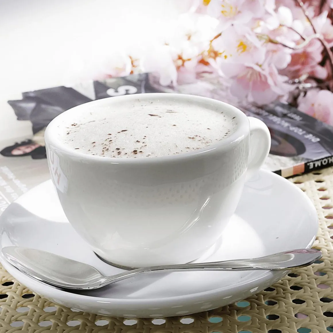 Capuchino Alimento De Imitación 20 Cm Ø