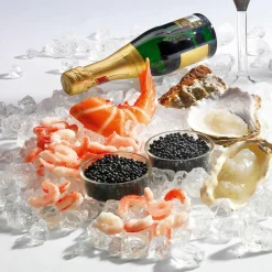 Caviar Alimento De Imitación Negro