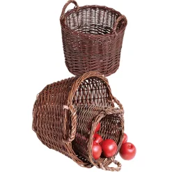 Cesta De Mimbre 28 Cm