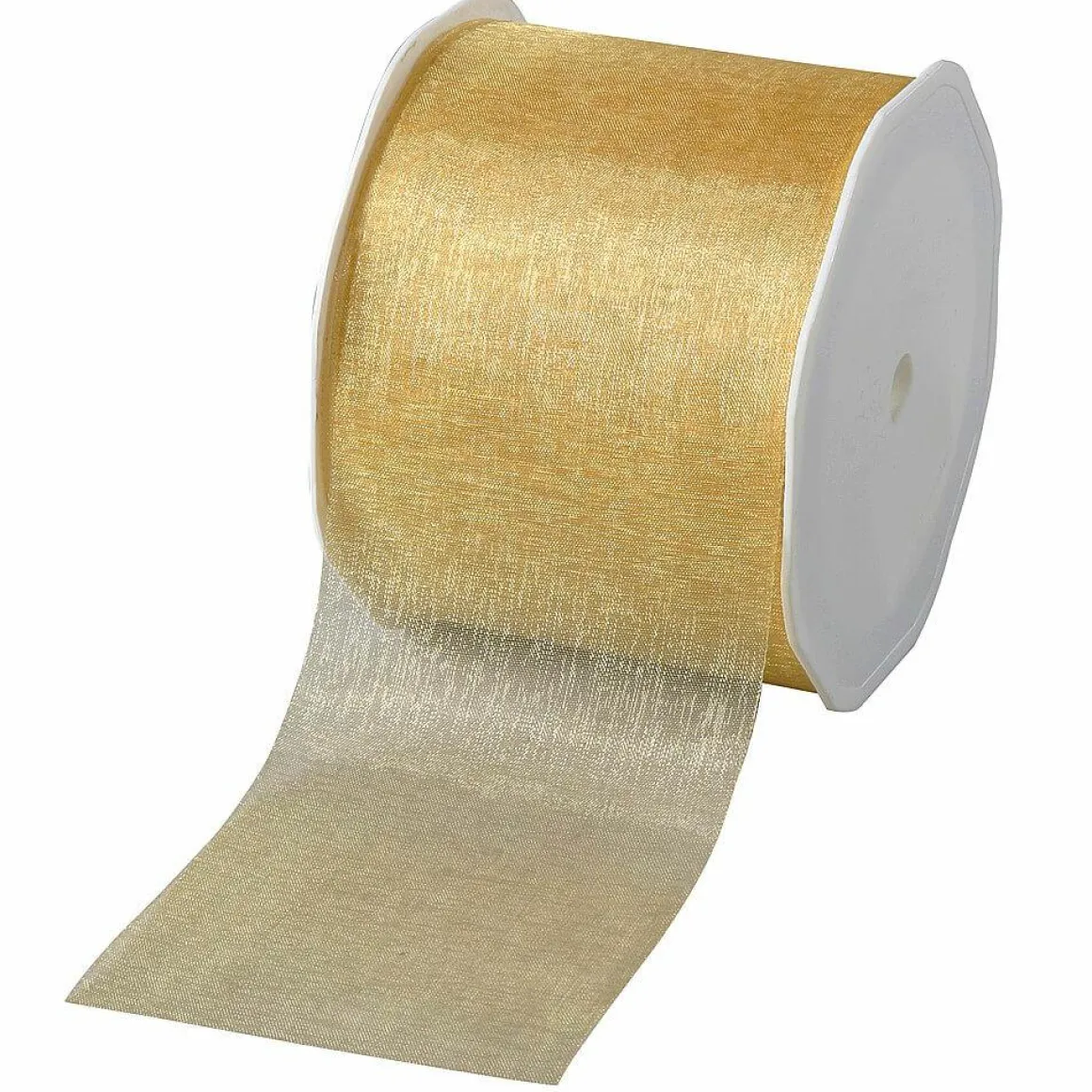 Cinta De Chifón, Anchura De 70 Mm, Color Dorado