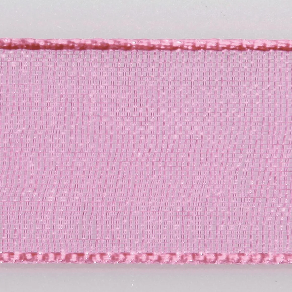 Cinta De Gasa Con Orillo 6mm X 50m Rosa