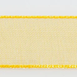 Cinta De Gasa Con Orillo 25mm X 50m Amarillo