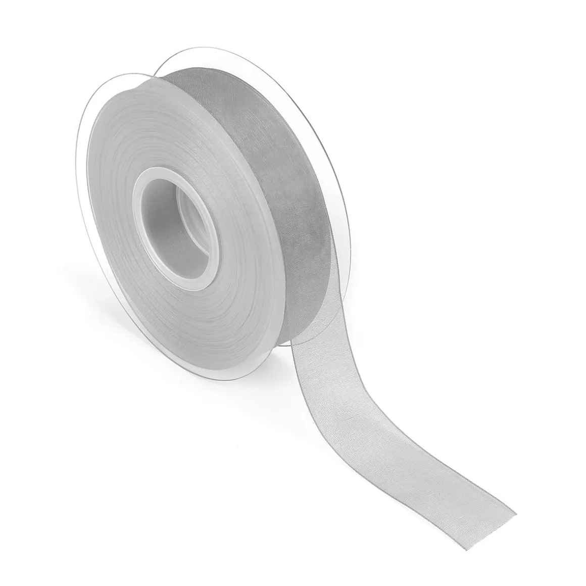 Cinta De Gasa Con Orillo 25mm X 50m Plata