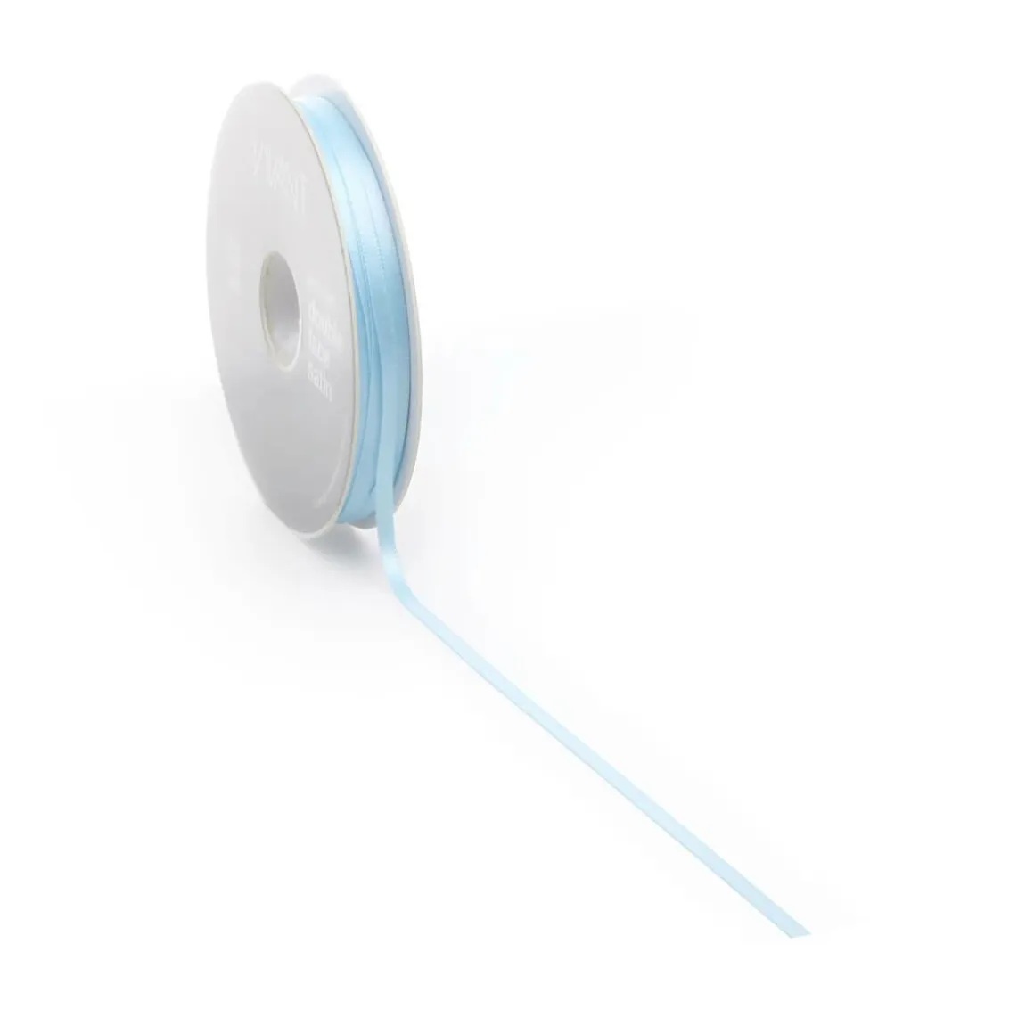 Cinta De Raso, 3 Mm X 50 M Azul Claro