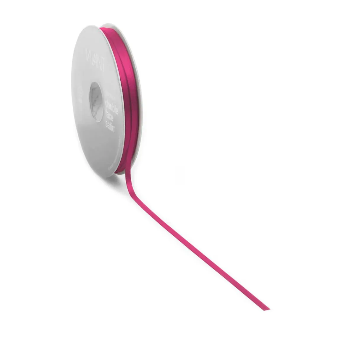 Cinta De Raso, 3 Mm X 50m Pink