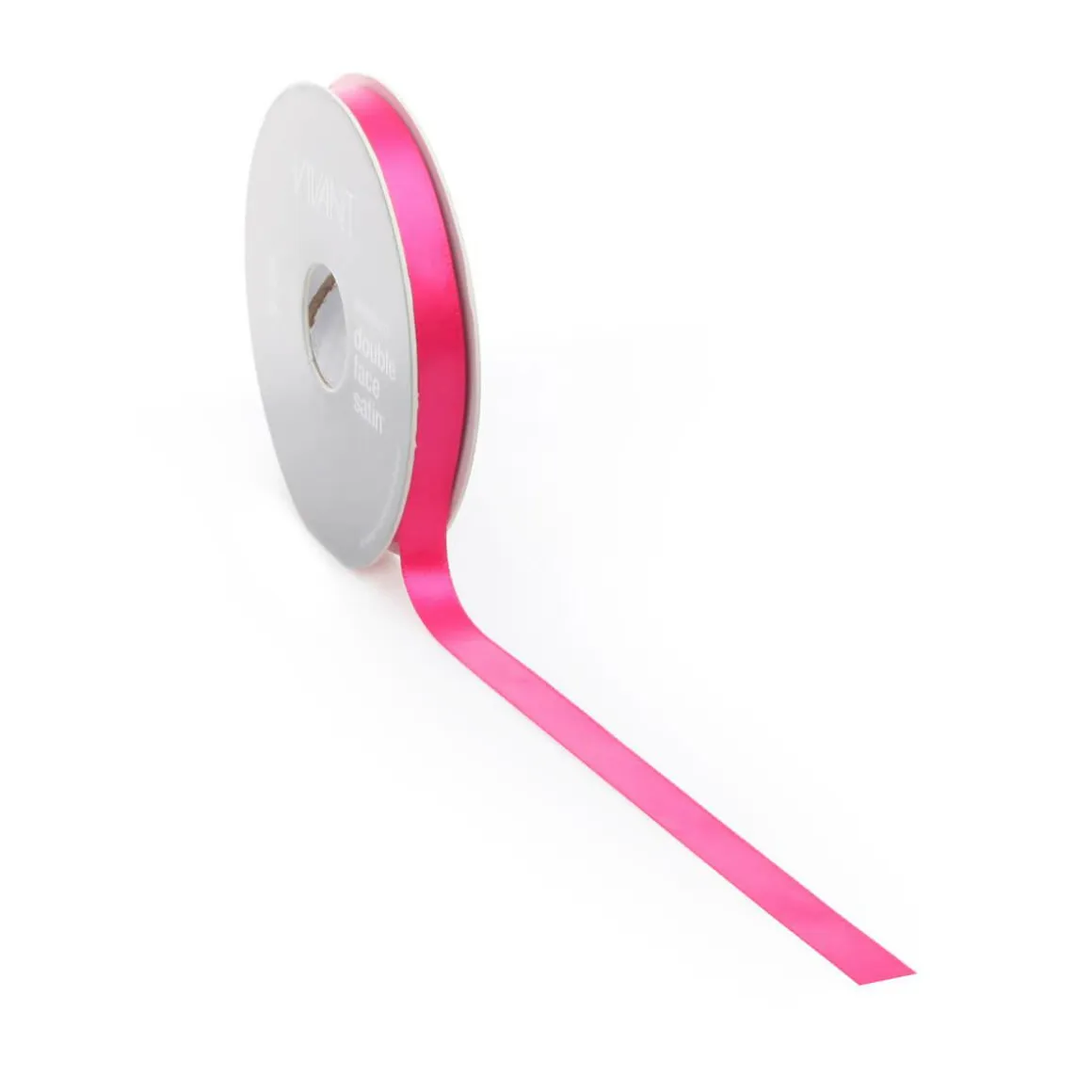 Cinta De Raso, 10 Mm X 25m Pink