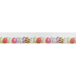 Cinta De Regalo De Raso Con Motivo De Huevos De Pascua, 23 Mm, 20 M