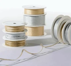 Cinta De Regalo Glamour 5 Mm X 50 M Plata