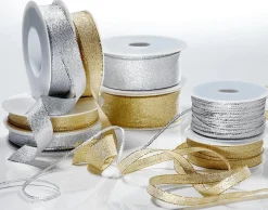 Cinta De Regalo Glamour 5 Mm X 50 M Oro