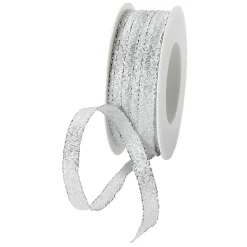 Cinta De Regalo "Glamour" 10 Mm X 20 M Plata