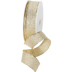 Cinta De Regalo "Glamour" 25 Mm X 20 M Oro