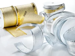 Cinta De Regalo "Luxury" 40 Mm X 20 M Oro