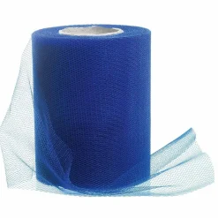 Cinta De Tul, Anchura 100 Mm, Color Azul