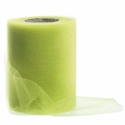 Cinta De Tul, Anchura 100 Mm, Color Verde Claro