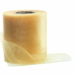 Cinta De Tul, Anchura 100 Mm, Color Dorado