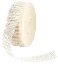 Cinta De Yute, Color Crema, Anchura 40 Mm