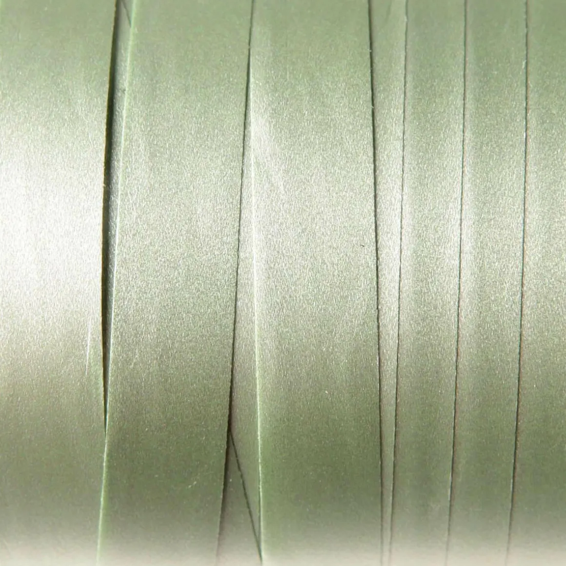 Cinta Rizada Pastel, 10 Mm, 150 M, Verde Salvia