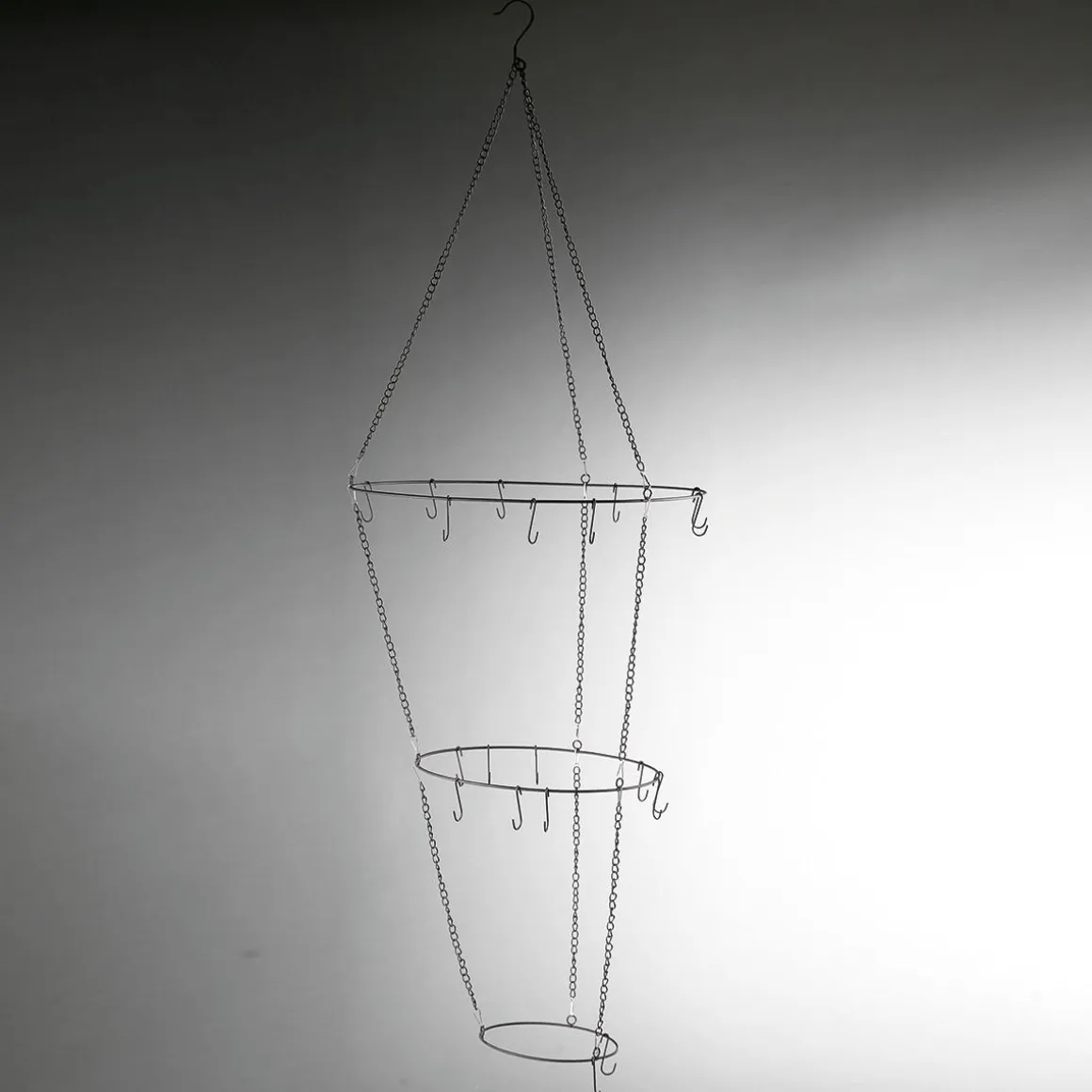 Colgador De Metal Decorativo, 148 Cm De Largo