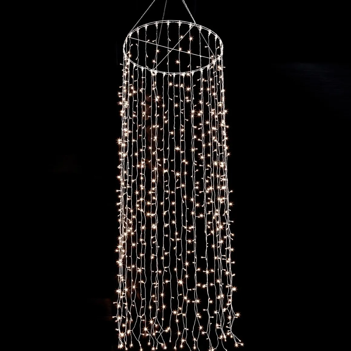 Colgante De Cadenas De Luces LED 24V Para Interiores, 720 LED, 300 X 100 Cm