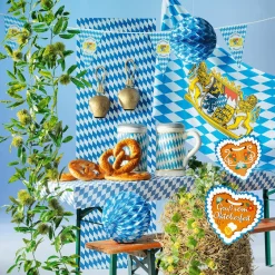 Colgante De Corazón De Cartón "Oktoberfest" Ø 30 Cm