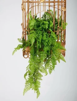 Colgante De Plantas Artificiales Helecho Hembra, 119 Cm
