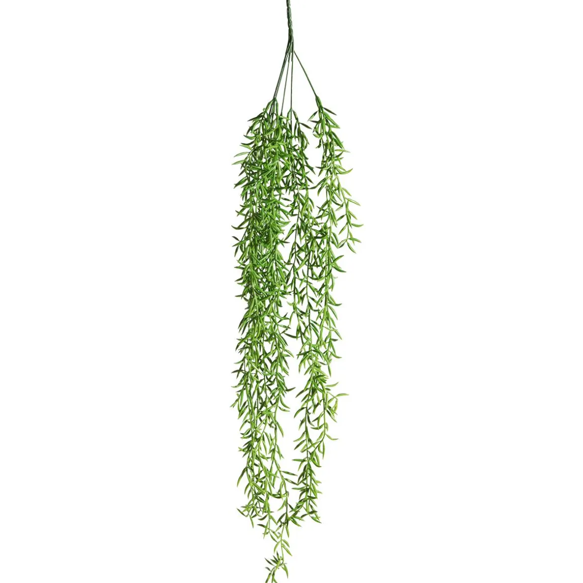 Colgante De Plantas Artificiales Senecio Himalaya Verde, 79 Cm